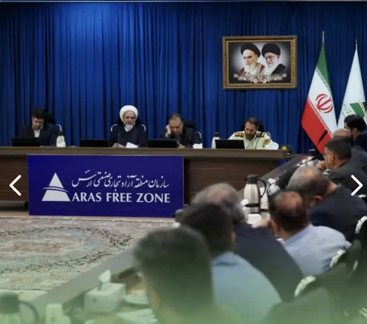 پنجمین شورای فرهنگ عمومی منطقه آزاد ارس و شهرستان جلفا برگزار شد