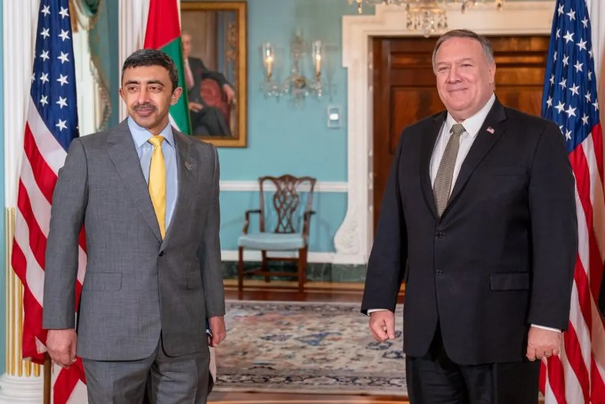 گفت‌وگوی وزرای خارجه آمریکا و امارات با محوریت ایران