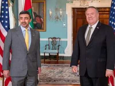 گفت‌وگوی وزرای خارجه آمریکا و امارات با محوریت ایران