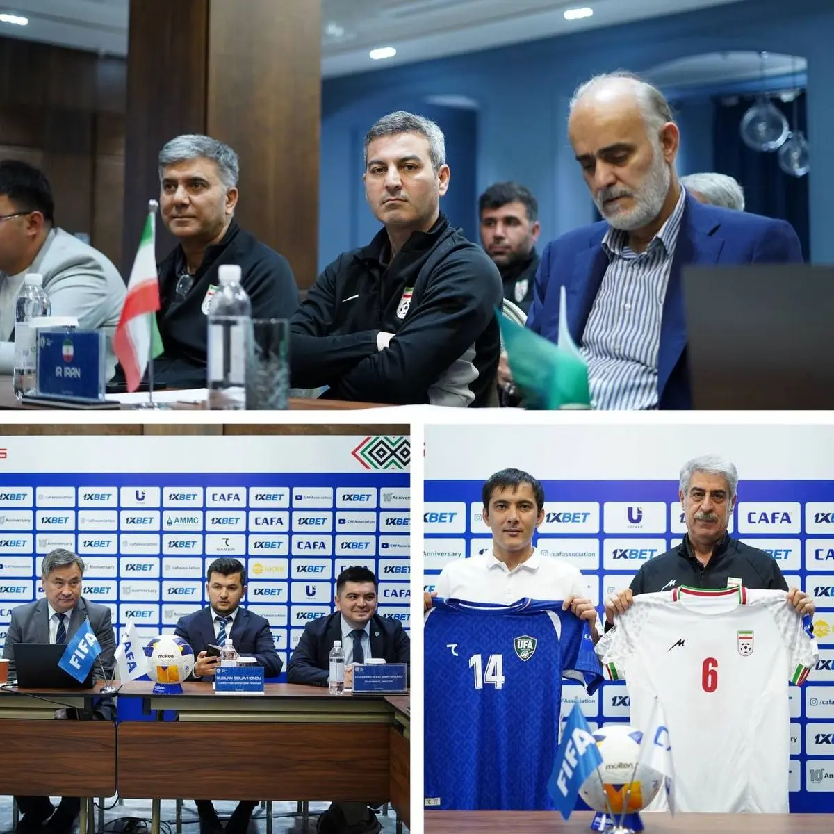ایران در فینال کافا سفیدپوش شد