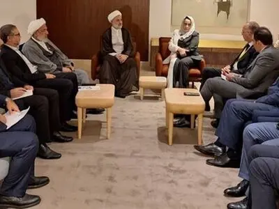 لقاءات لرئیس الوفد البرلماني الایراني الى اجتماع الاتحاد البرلماني الدولي حول فلسطین