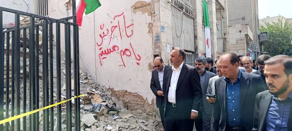 بازسازی مناطق آسیبدیده از حملات دشمن آغاز شده است
