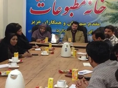 عیادت مدیر سازمان شهرستان های خبرگزاری ایلنا از رئیس خانه مطبوعات هرمزگان