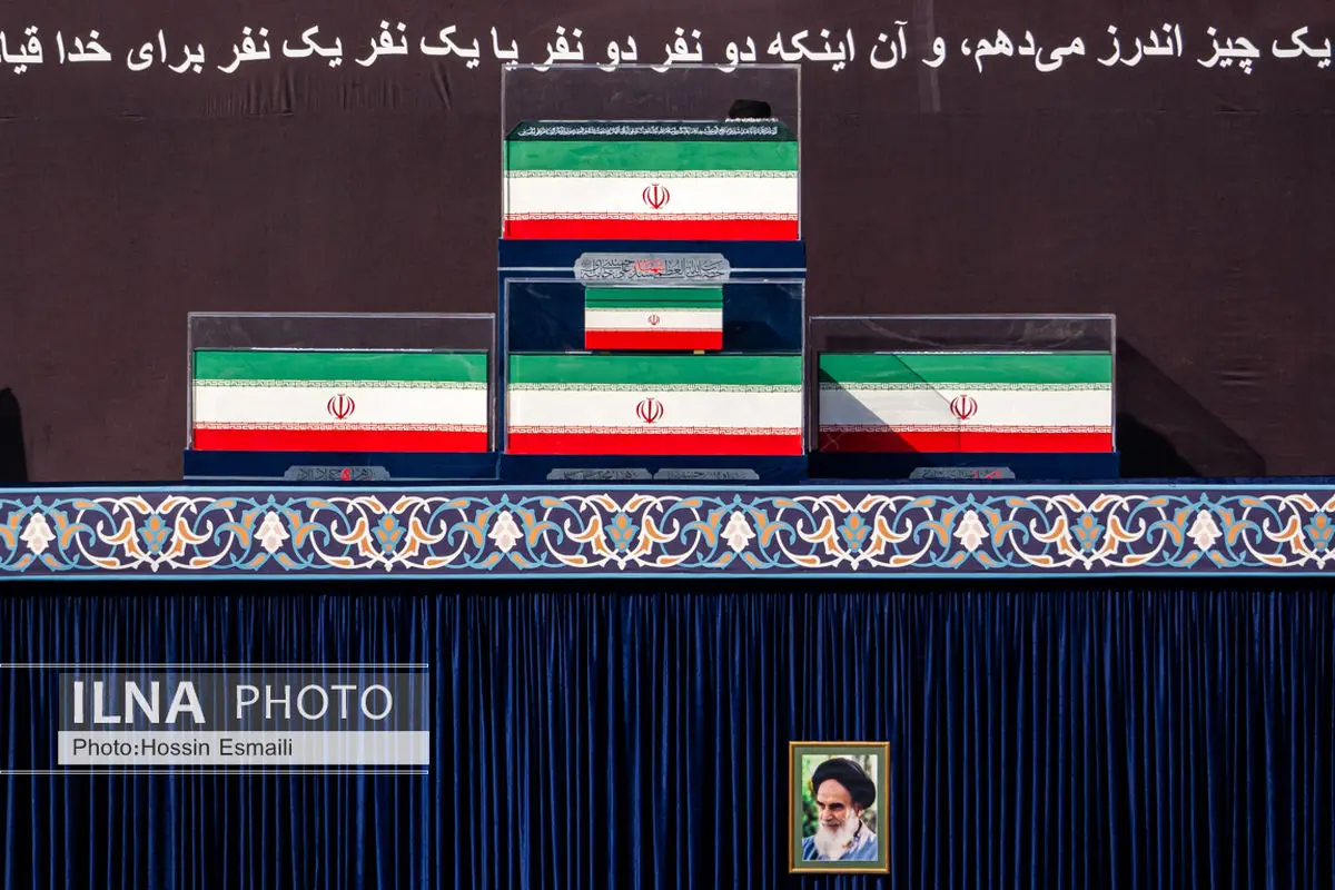 Farewell ceremony for the martyred leader of the revolution/2 
