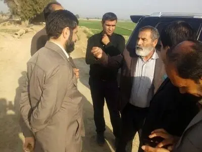 بازدید سرزده استاندار خوزستان از رودخانه زهره