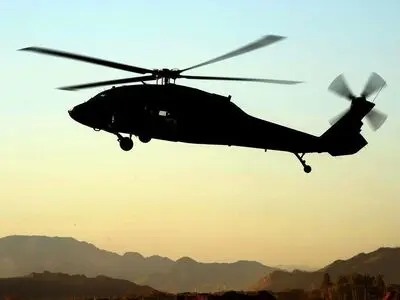 سرنگونی یک بالگرد آپاچی عربستان سعودی