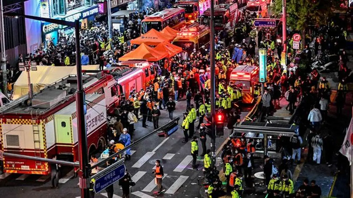 ده‌ها کشته و زخمی بر اثر ازدحام جمعیت در مراسمی در سئول 