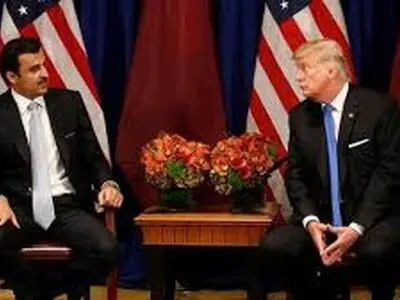 دوحه: توافق ترامپ و تمیم بر پایان بحران خلیج‌فارس
