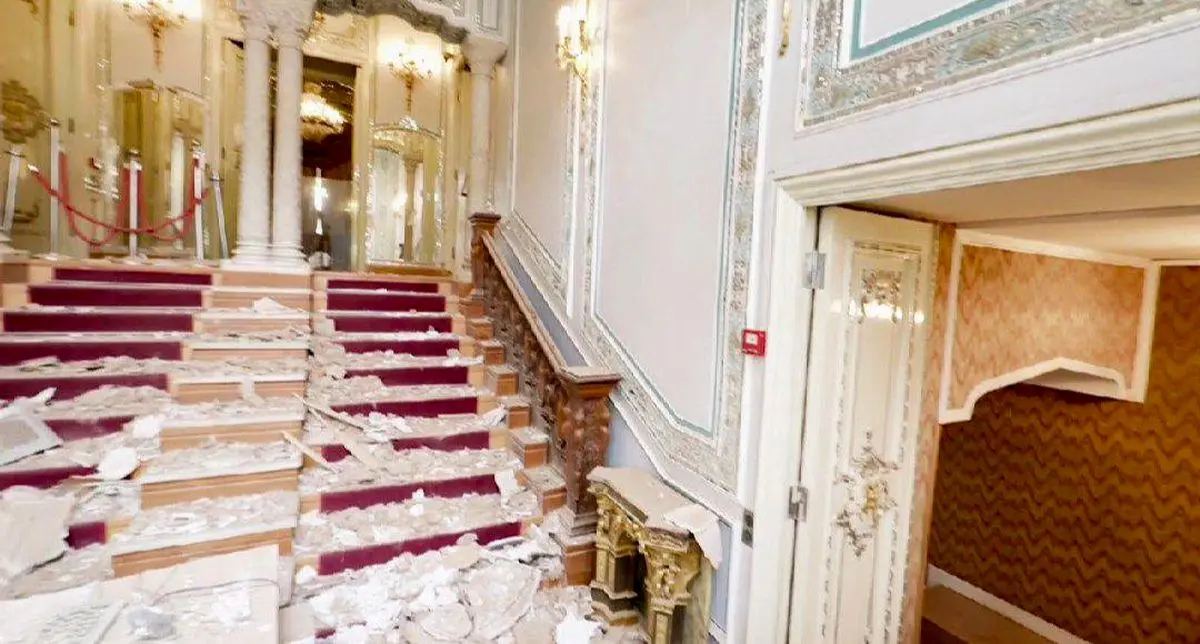 جزییات خسارت سازه‌ای به سه بنای تاریخی سعدآباد در پی بمباران آمریکایی-صهیونی