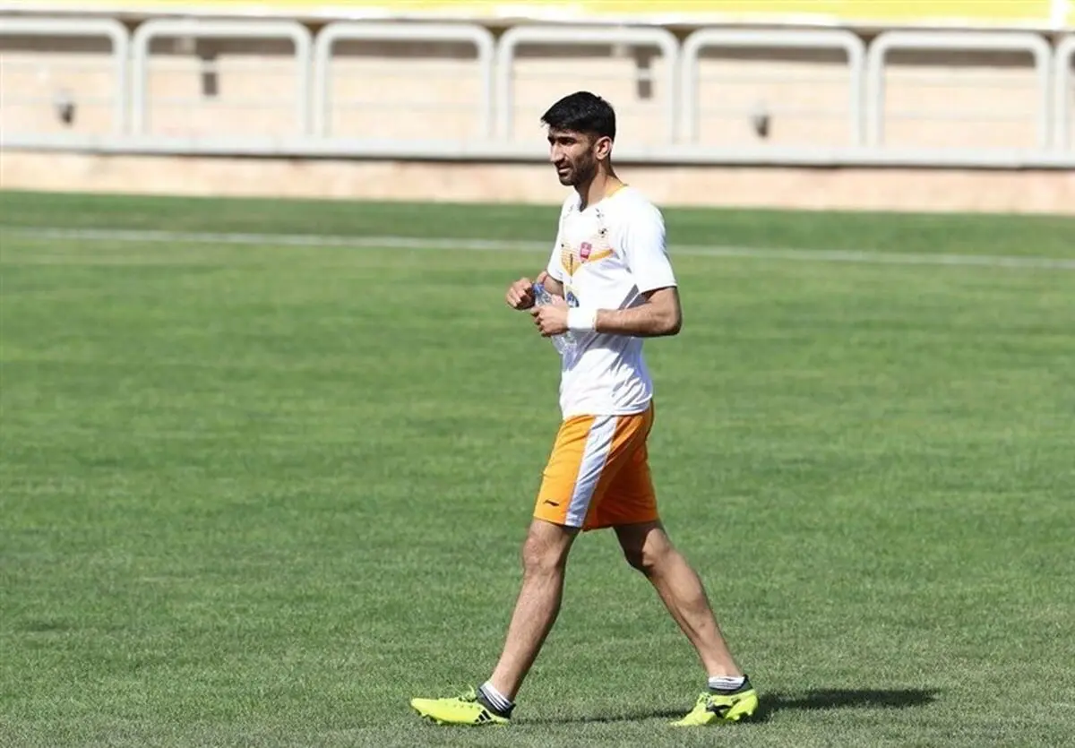 بیرانوند پس از ماندن در پرسپولیس به تمرین آمد(عکس)