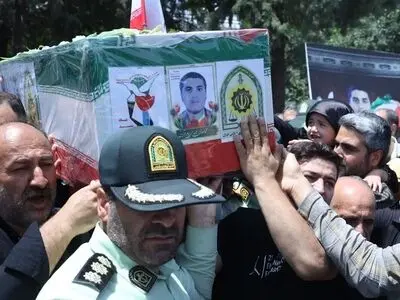 تشییع باشکوه شهید مدافع وطن در قزوین