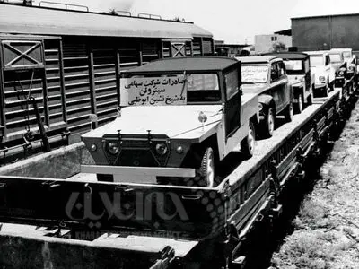 صادرات خودروی سیتروئن از ایران به امارات در دهه ۵۰