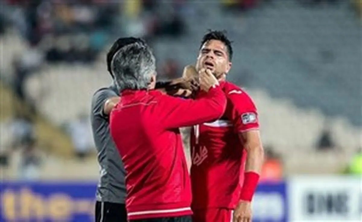 احتمال غیبت هافبک پرسپولیس برابر لخویا