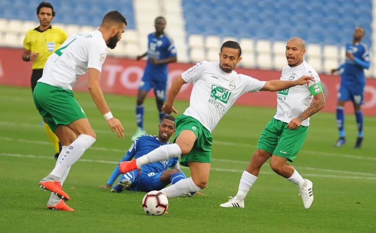 پیروزی الاهلی با حضور ابراهیمی / الاهلی 2 الخریطیات 1