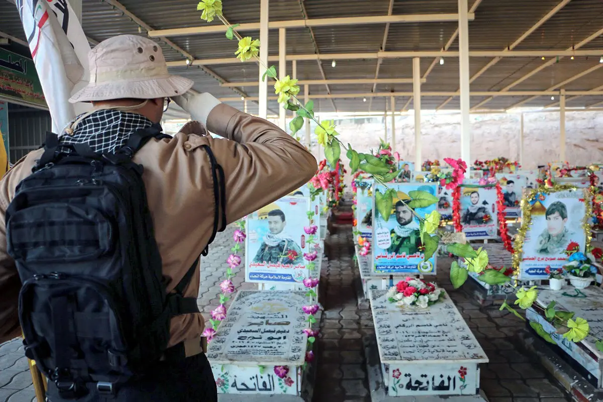 سران مقاومت عراق در جشن بزرگ «پیروزى» + تصاویر