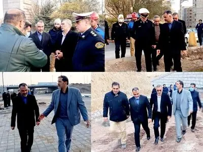 فاز اول پل شهید رئیسی طی روزهای اتی به بهره برداری می رسد