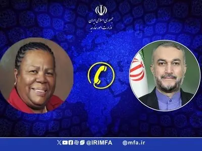 تماس تلفنی وزرای خارجه ایران و آفریقای جنوبی