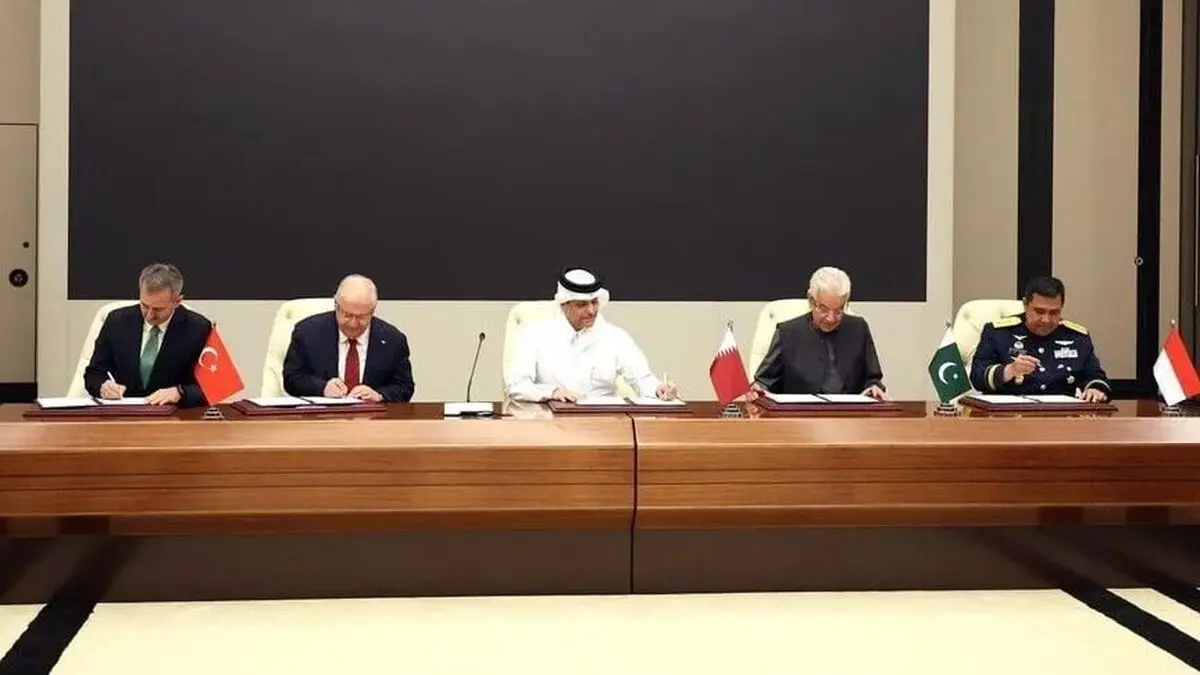 ترکیه، قطر، اندونزی و پاکستان پیمان همکاری دفاعی امضا کردند