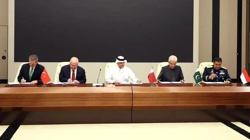 ترکیه، قطر، اندونزی و پاکستان پیمان همکاری دفاعی امضا کردند