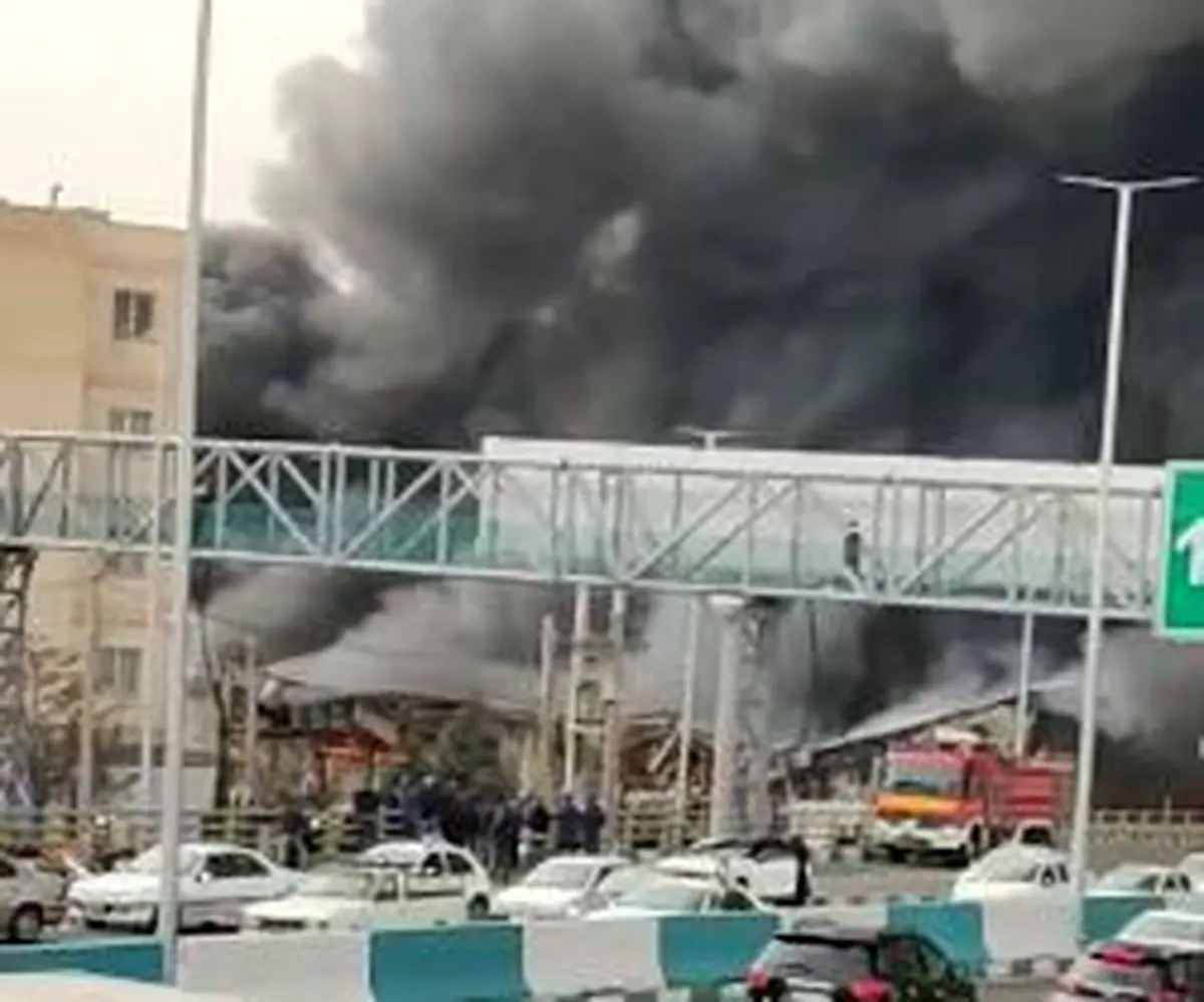 اطفا آتش‌سوزی در بازارت جنت؛ فوتی و مصدوم نداشتیم 
