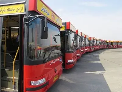 استفاده از توان حداکثری اتوبوسرانی تهران در ایام پایانی سال