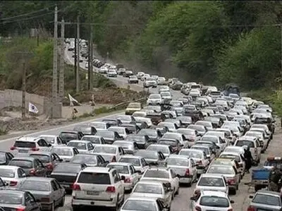 جاده چالوس از ساعت ۱۵ امروز  یک‌طرفه می‌شود

