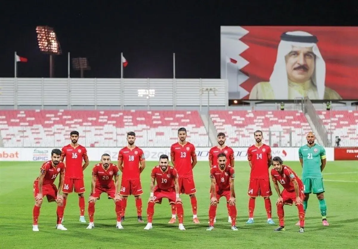 اعلام ترکیب بحرین مقابل ایران