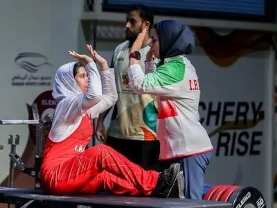 40 درصد وزنه‌برداران ایرانی زن هستند