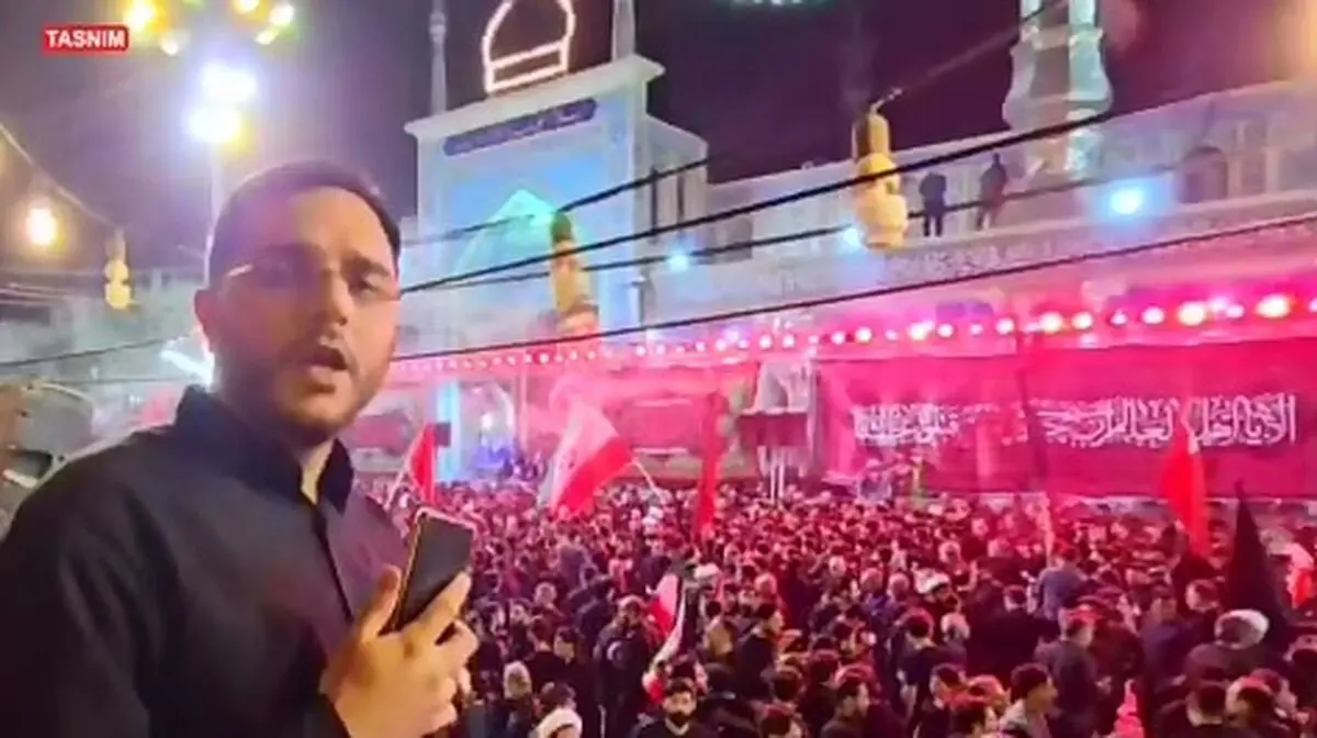عزاداری سنتی شب عاشورا در بهبهان به عهد خون با امام خامنه ای تبدیل شد + فیلم