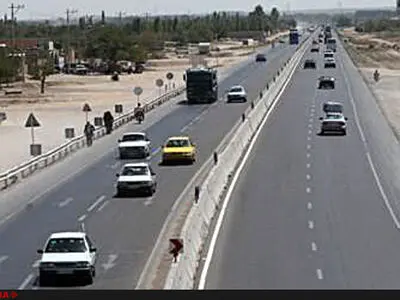 ترافیک نیمه‌سنگین در آزادراه کرج قزوین