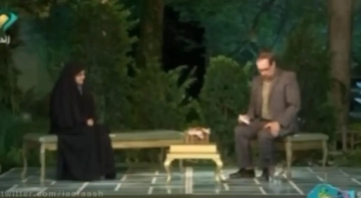 ورود گربه به برنامه زنده شبکه خراسان رضوی: ترس خانم دکتر و باقی ماجرا + فیلم