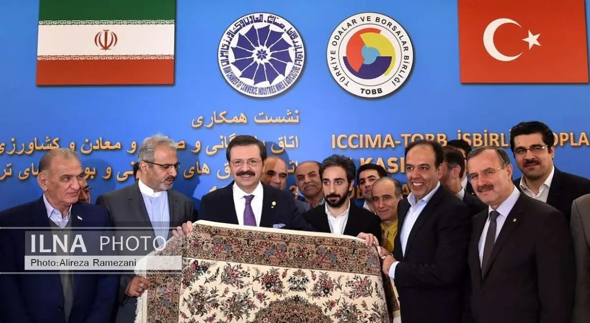 امضاء تفاهم همکاری اتاق های بازرگانی ایران و ترکیه 