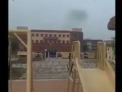 وقوع انفجارهایی در لاهور پاکستان + فیلم