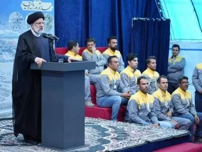 گزارش تصویری ایلنا از حضور رئیسی در آیین افتتاح پتروشیمی گچساران