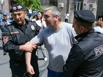 بازداشت ۴۱ معترض در ارمنستان