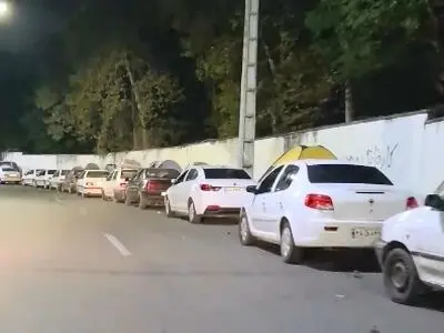 خیابان خوابی مسافران در مازندران + فیلم 
