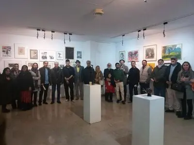 سیزدهمین نمایشگاه آثار چند نسل هنرمندان معاصر ایران گشایش یافت 