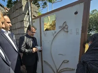 آغاز رسمی ایجاد پایگاه داده مکانی در شهر چاف و چمخاله و نصب پلاک کد پستی هوشمند