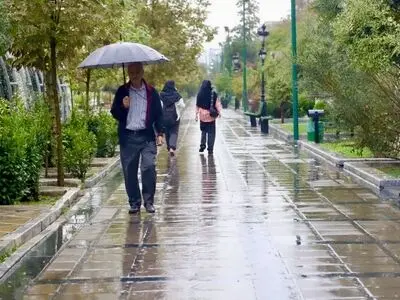 باران و برف در نوار شمالی کشور