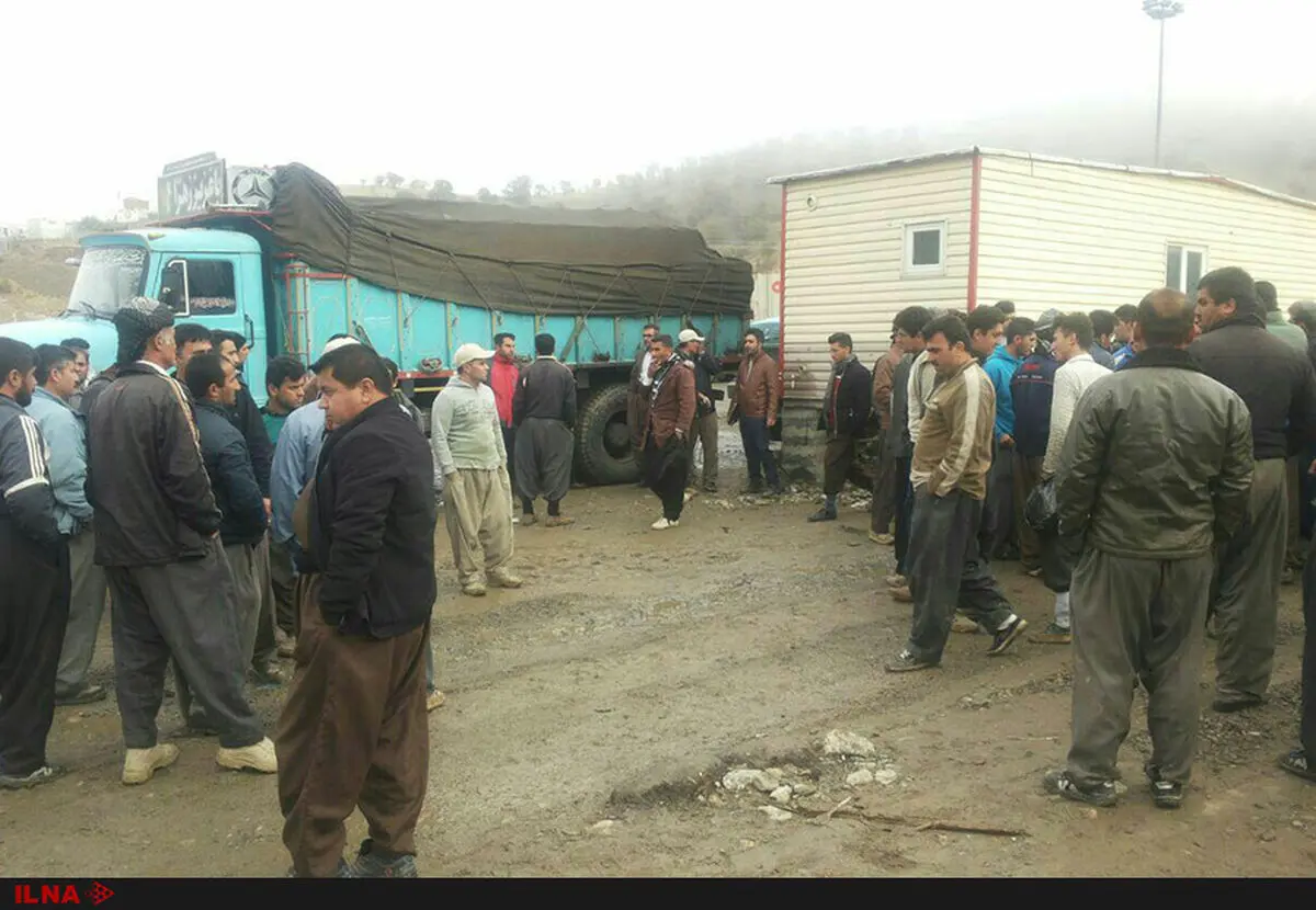 اعتراض کارگران مرز باشماق مریوان نسبت به عدم ارائه خدمات