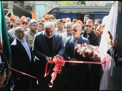 کارخانه تغلیظ سرباره مجتمع مس سرچشمه افتتاح شد