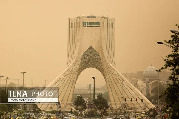 تشدید آلودگی هوای تهران در شبانه‌روز اخیر