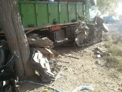 دو نفر در تصادف خونین محور بردسکن به خلیل‌آباد کشته و مجروح شدند