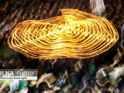 آیین مشعل گردانی در شب تاسوعا