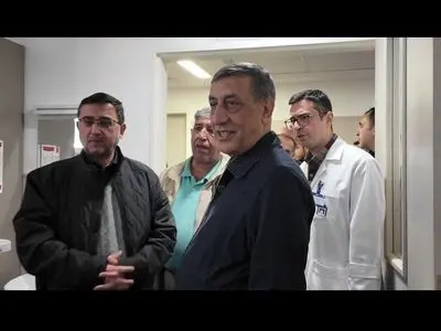 عیادت معاون اجرایی رییس جمهور از مجروحان حملات رژیم صهیونیستی در بیمارستان امام خمینی