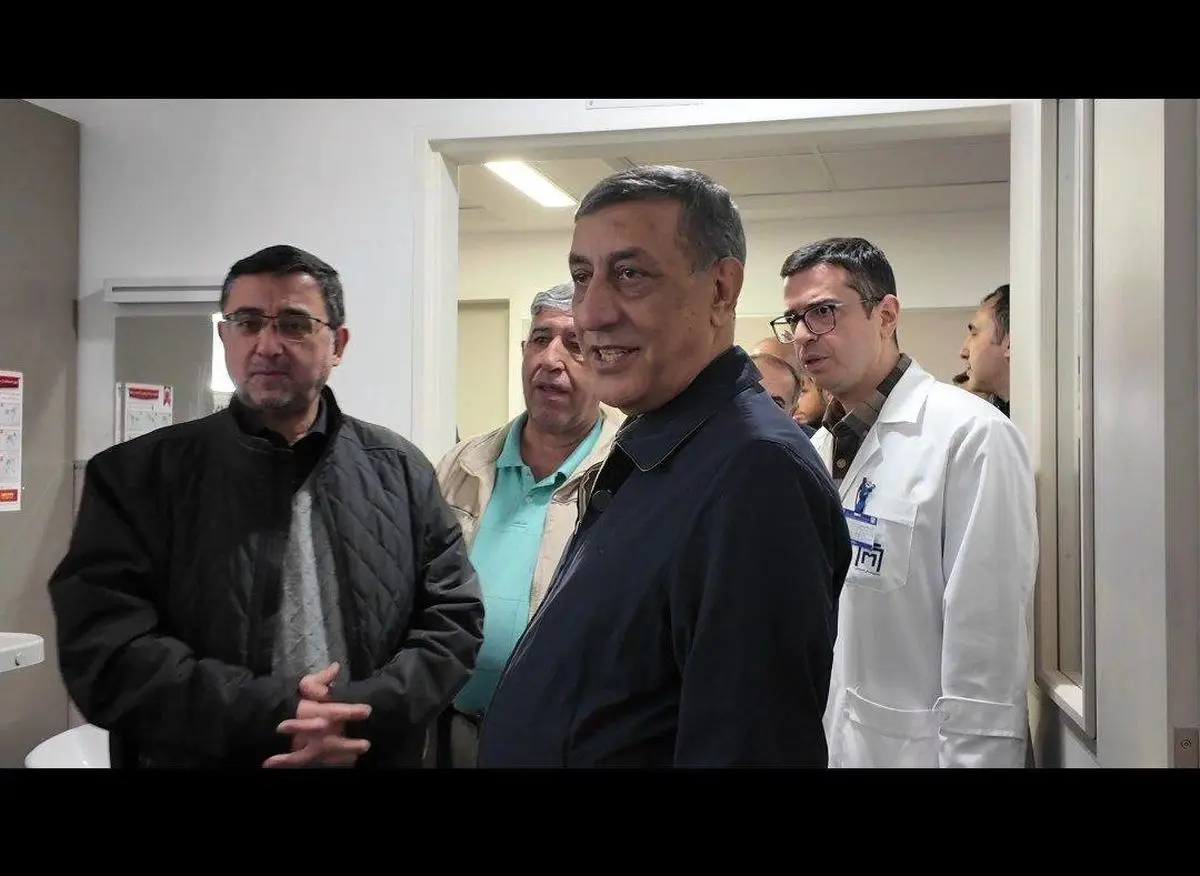 عیادت معاون اجرایی رییس جمهور از مجروحان حملات رژیم صهیونیستی در بیمارستان امام خمینی