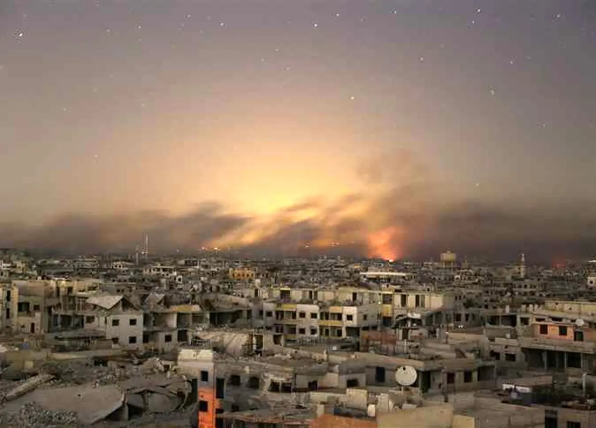 التلفزیون السوري: هجوم إسرائیلي على محیط دمشق