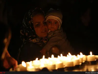 مراسم شام غریبان شهید حاج قاسم سلیمانی در مساجد تهران