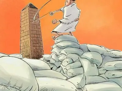 محتکر بزرگ برنج در سفر حج!+کاریکاتور