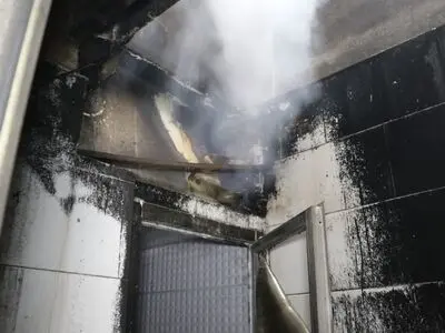 نجات ۴ کودک و یک زوج جوان از حریق یک آپارتمان